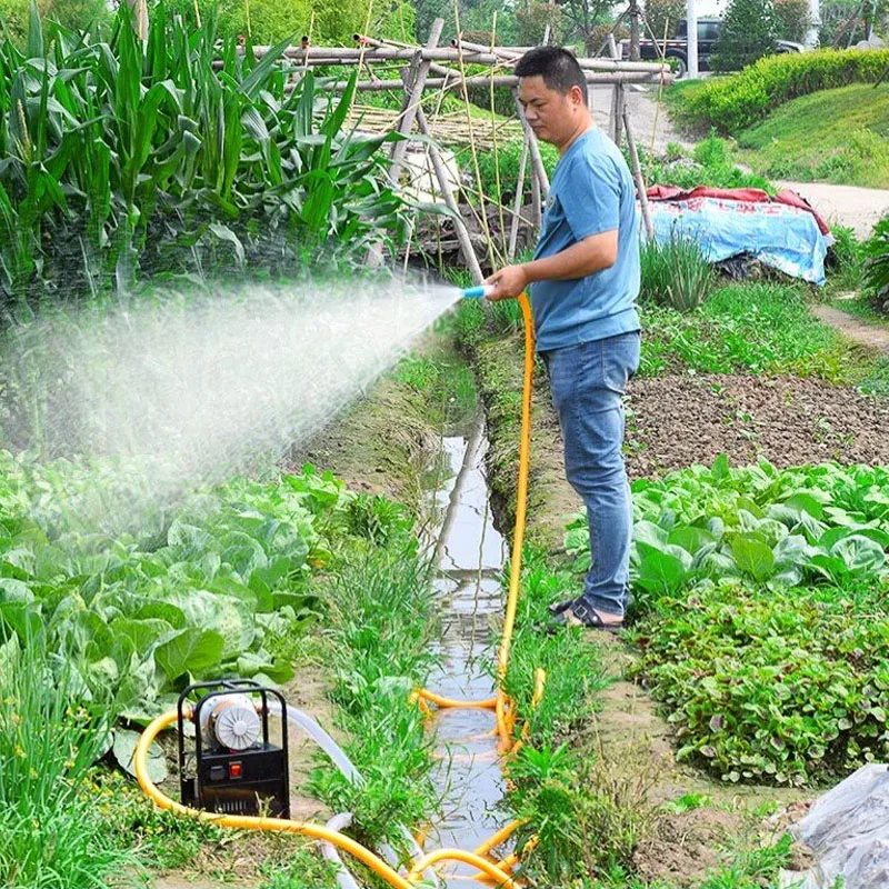 Farming Pump For Agriculture - Portable Rechargeable Self‑Priming Water Pump Battery‑Powered