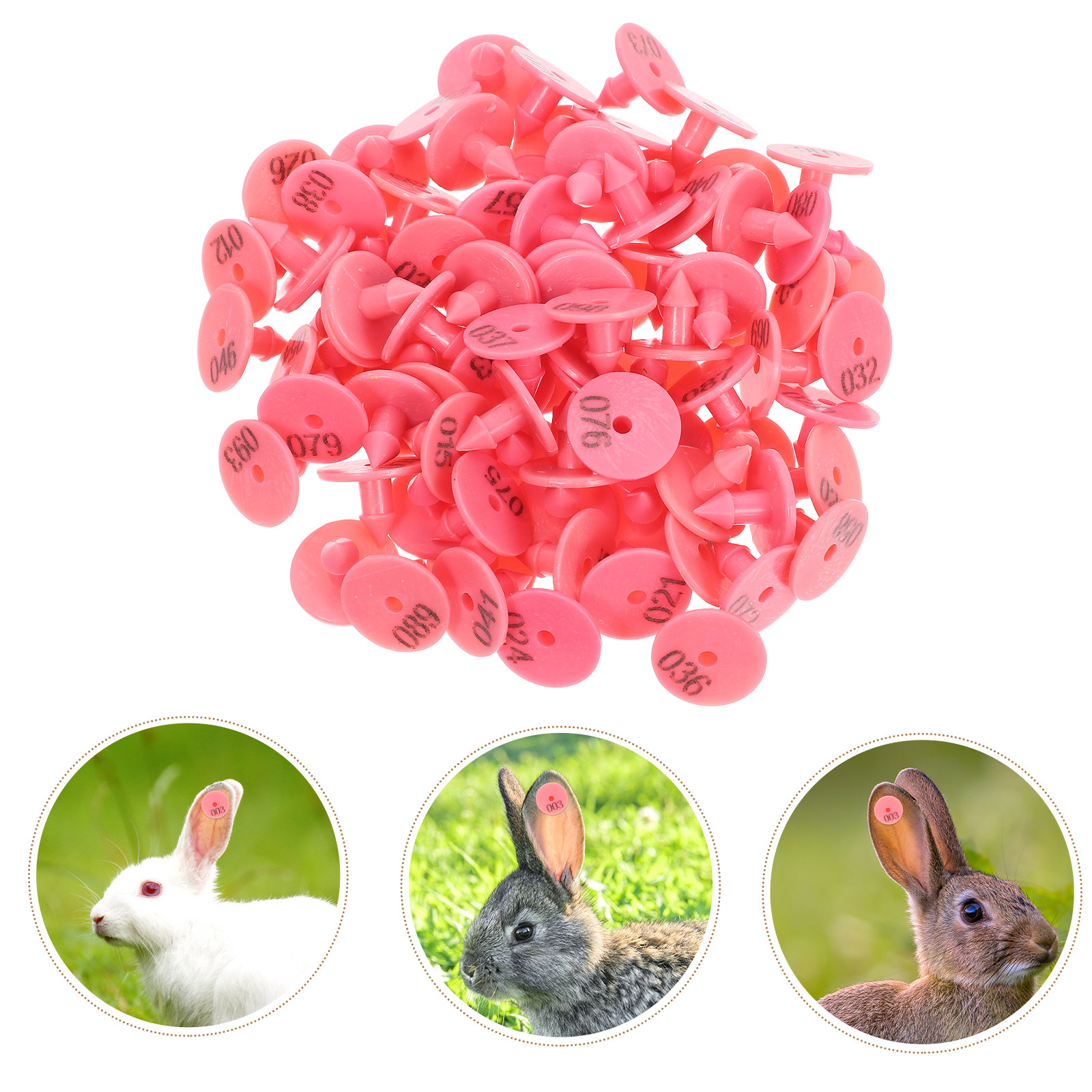 100Pcs Livestock Ear Tags Numb - огляд і ціна Livestock Ear Tag