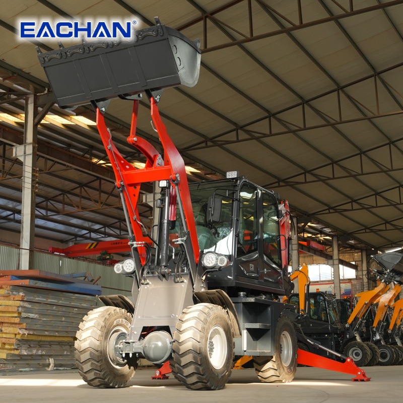 4WD Hydraulic Wheel Backhoe Lo - огляд і ціна Farming Pump For Agriculture