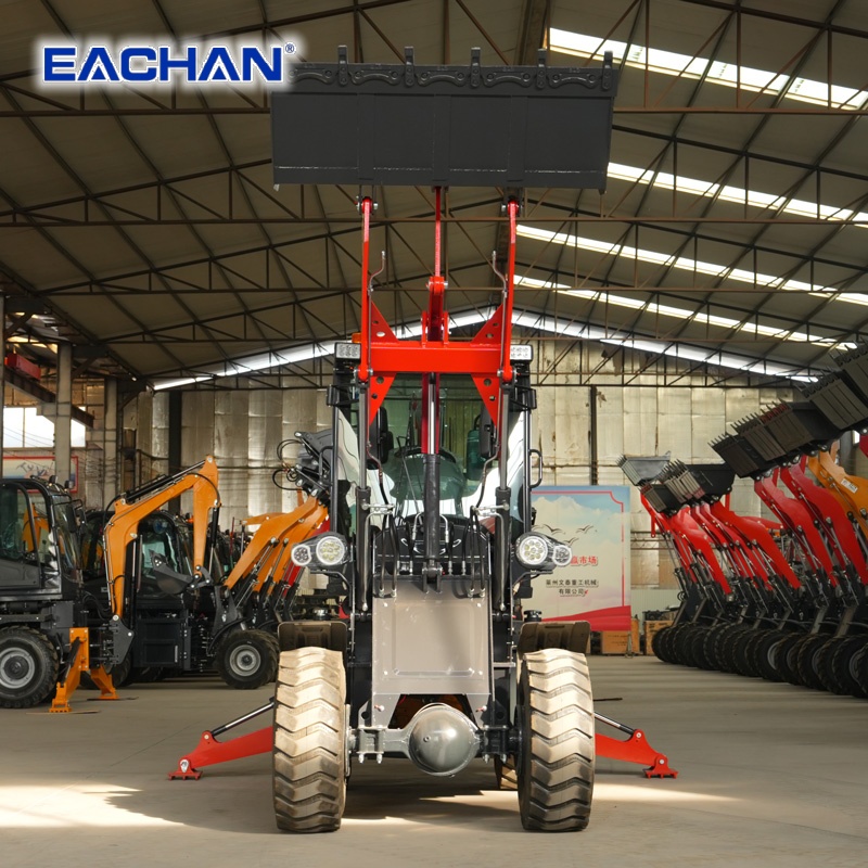 4WD Hydraulic Wheel Backhoe Lo - огляд і ціна Farming Pump For Agriculture
