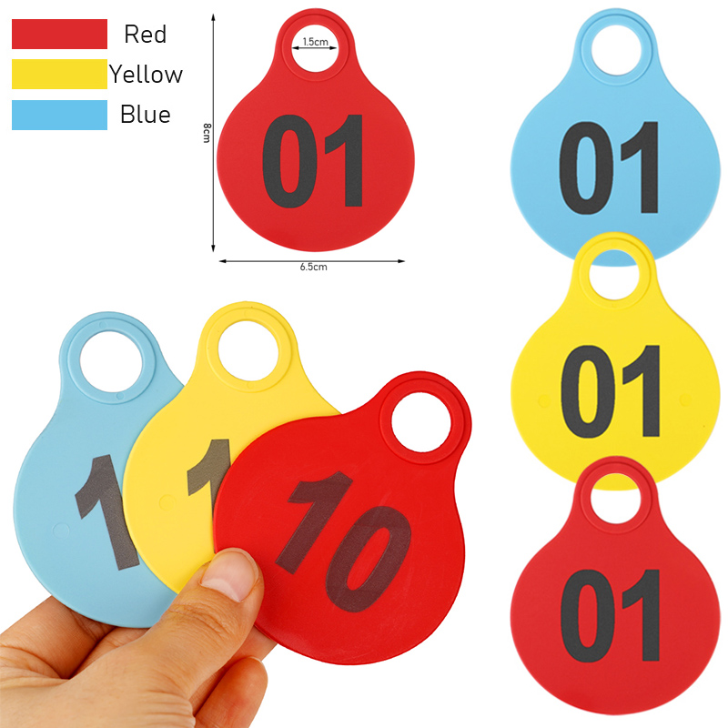 50Pcs Livestock Tpu Cow Ear Ta - огляд і ціна Livestock Ear Tag