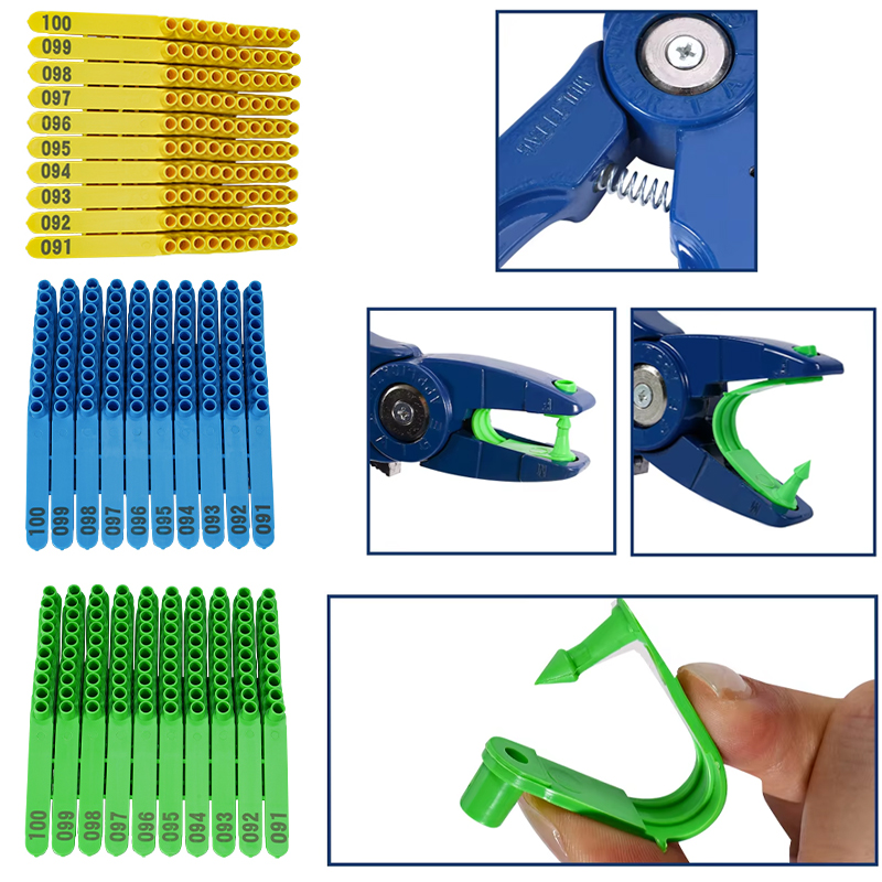 100pcs Integrated Sheep Ear Ta - огляд і ціна Livestock Ear Tag