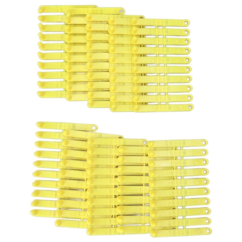 100PCS 001-100 Number Plastic  - огляд і ціна Livestock Ear Tag