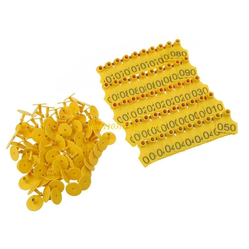 C4DF Numbered Plastics Livesto - огляд і ціна Livestock Ear Tag
