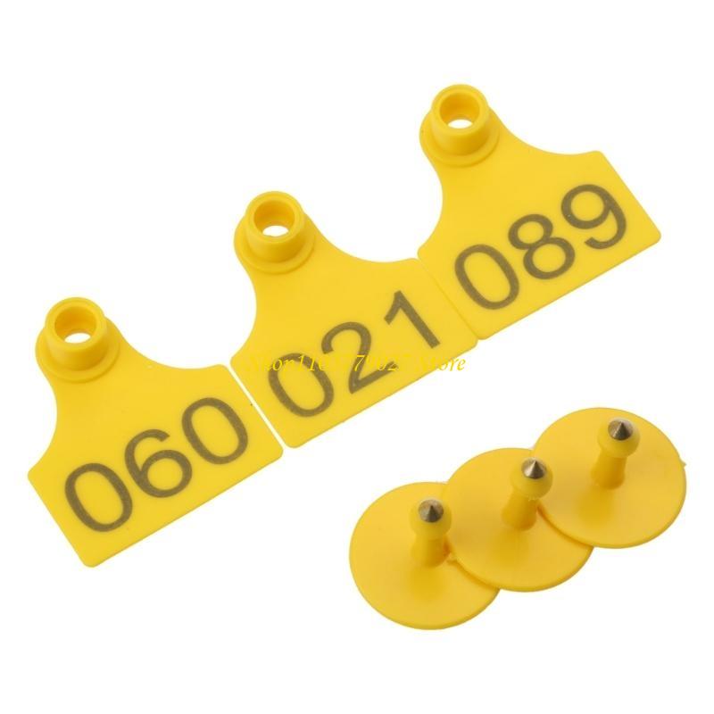 C4DF Numbered Plastics Livesto - огляд і ціна Livestock Ear Tag
