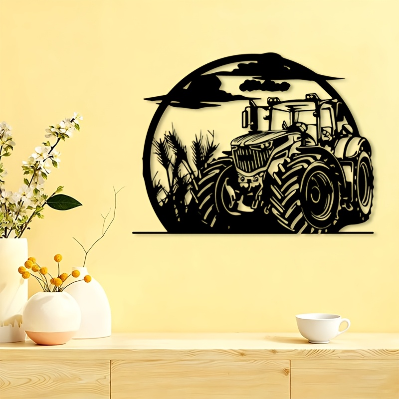 Brand Rustic Tractor Metal Wal - огляд і ціна Agriculture Farm House