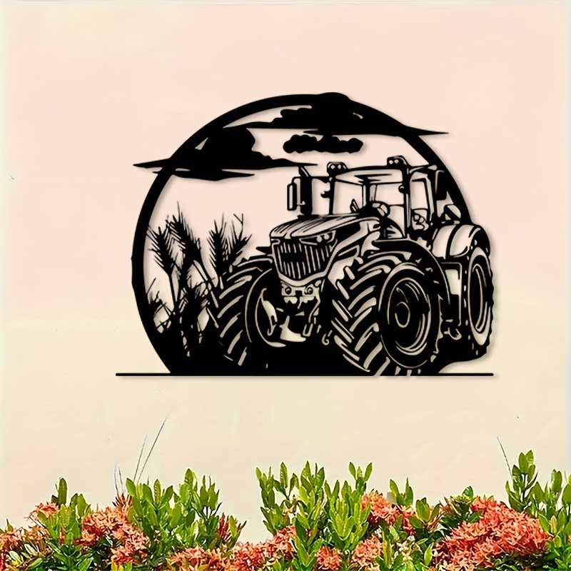 Brand Rustic Tractor Metal Wal - огляд і ціна Agriculture Farm House