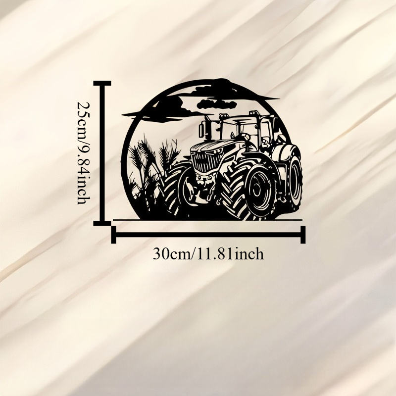 Brand Rustic Tractor Metal Wal - огляд і ціна Agriculture Farm House