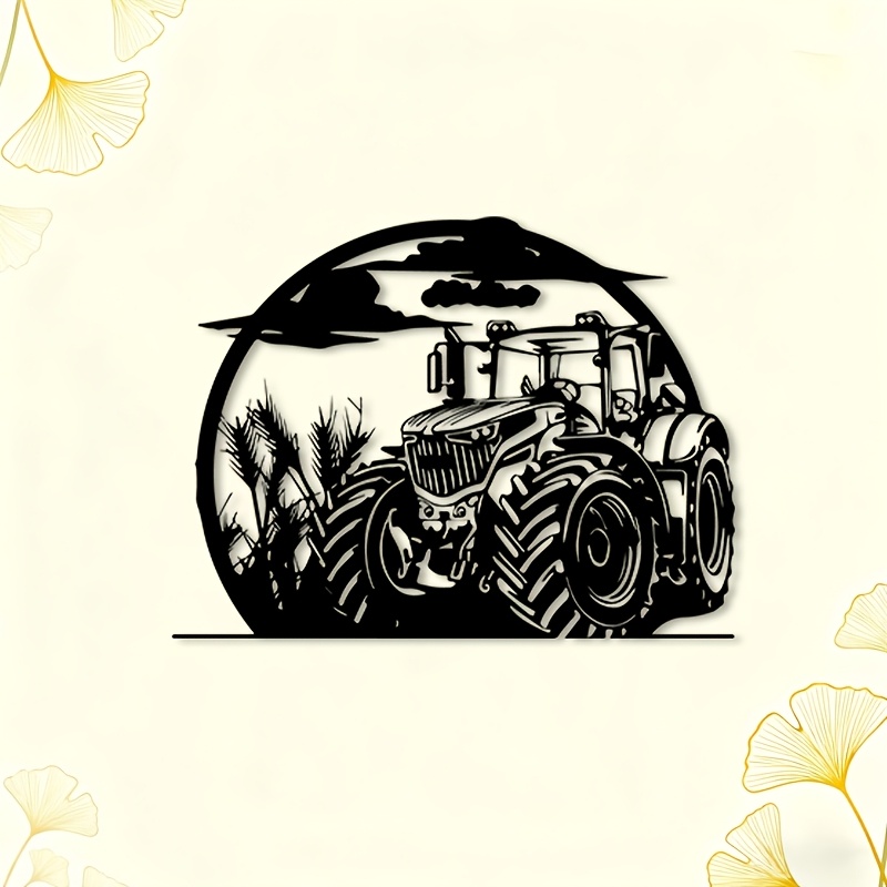 Brand Rustic Tractor Metal Wal - огляд і ціна Agriculture Farm House