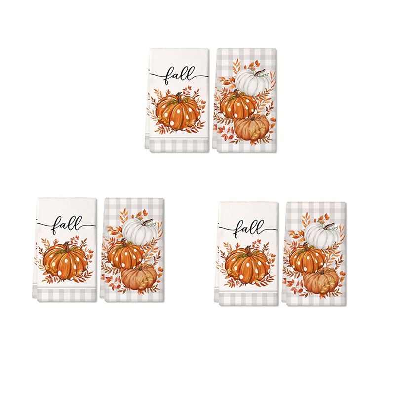 DT15 6PCS Fall Kitchen Towels  - огляд і ціна Agriculture Farm House