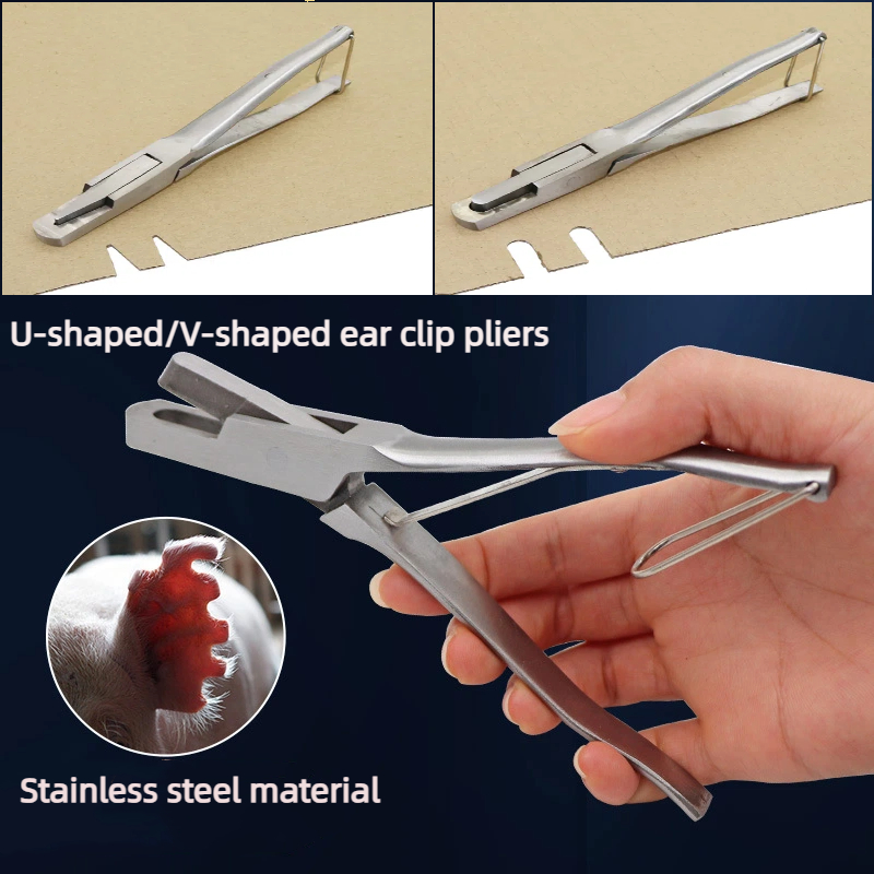 Stainless Steel Pig Ear Punch  - огляд і ціна Livestock Ear Tag